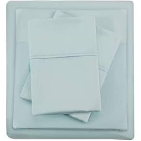 Madison Park Queen Size Cotton Blend Sheet Set, Seafoam MP20-4855